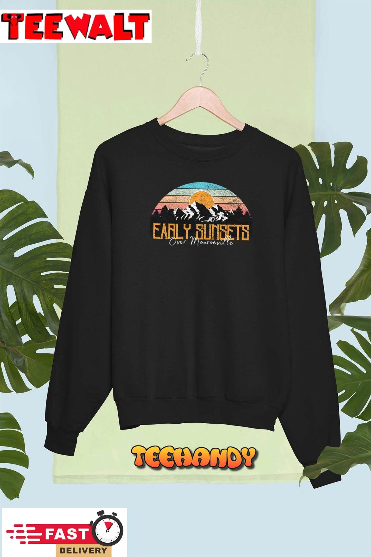 Early Sunsets Over Monroeville Unisex T-Shirt