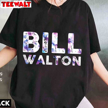 Bill Walton New Rare Shirt, Must Have Walton Tribute Sweatshirt Crewneck