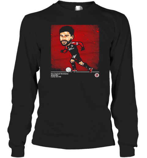 Carles Gil New England Revolution MLS Cartoon Vintage T-Shirt