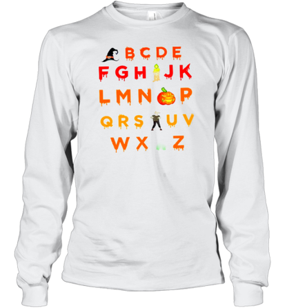 Halloween Alphabet T-Shirt