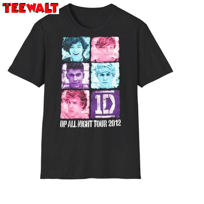 Trendy Up All Night Tour 2012 Unisex Hoodie, Vintage One Direction