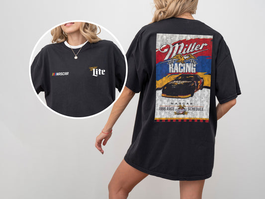 Nascar Miller Lite Racing Vintage Shirt