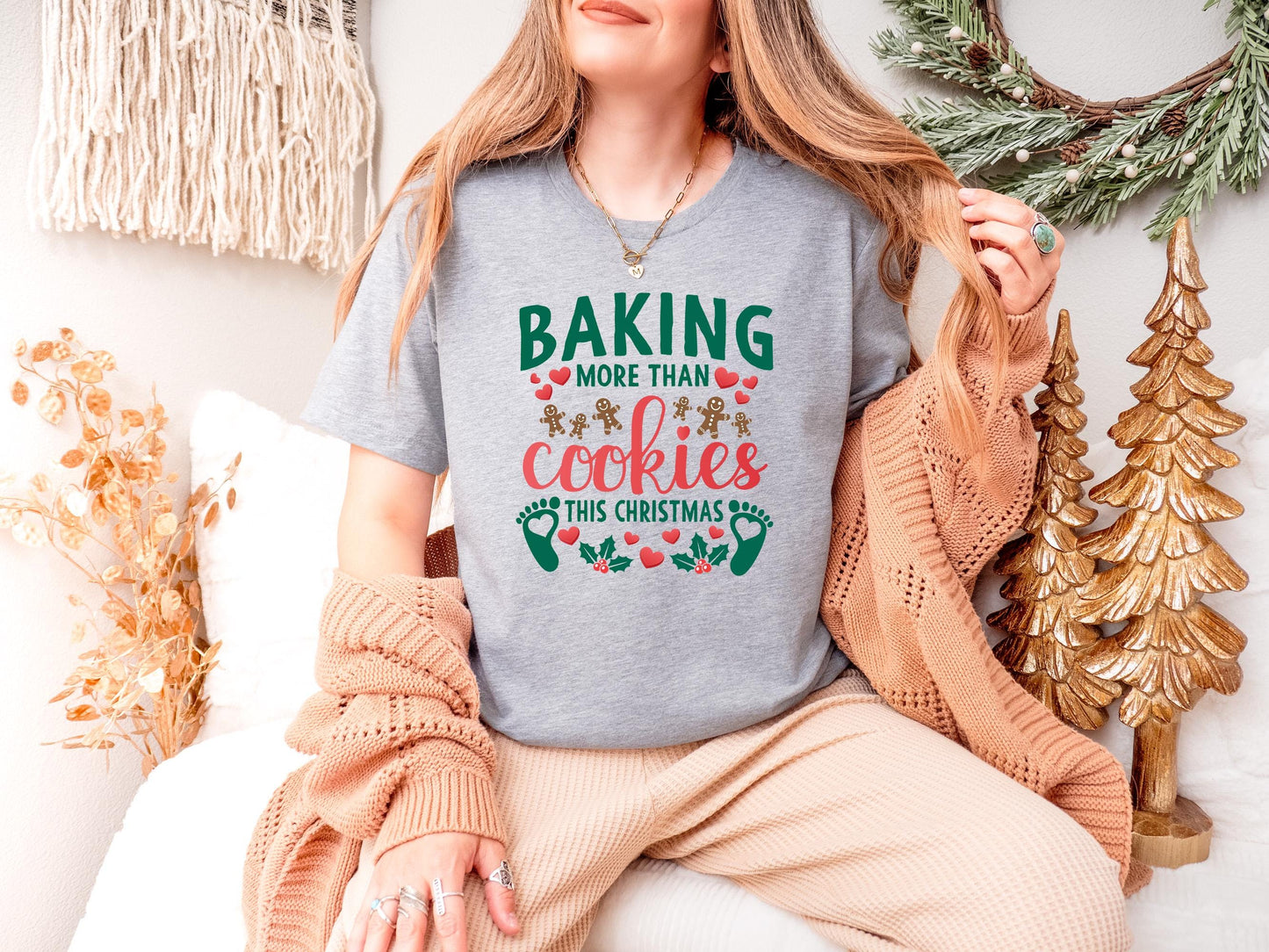 Christmas Pregnancy Announcement Shirt