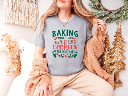 Christmas Pregnancy Announcement Shirt