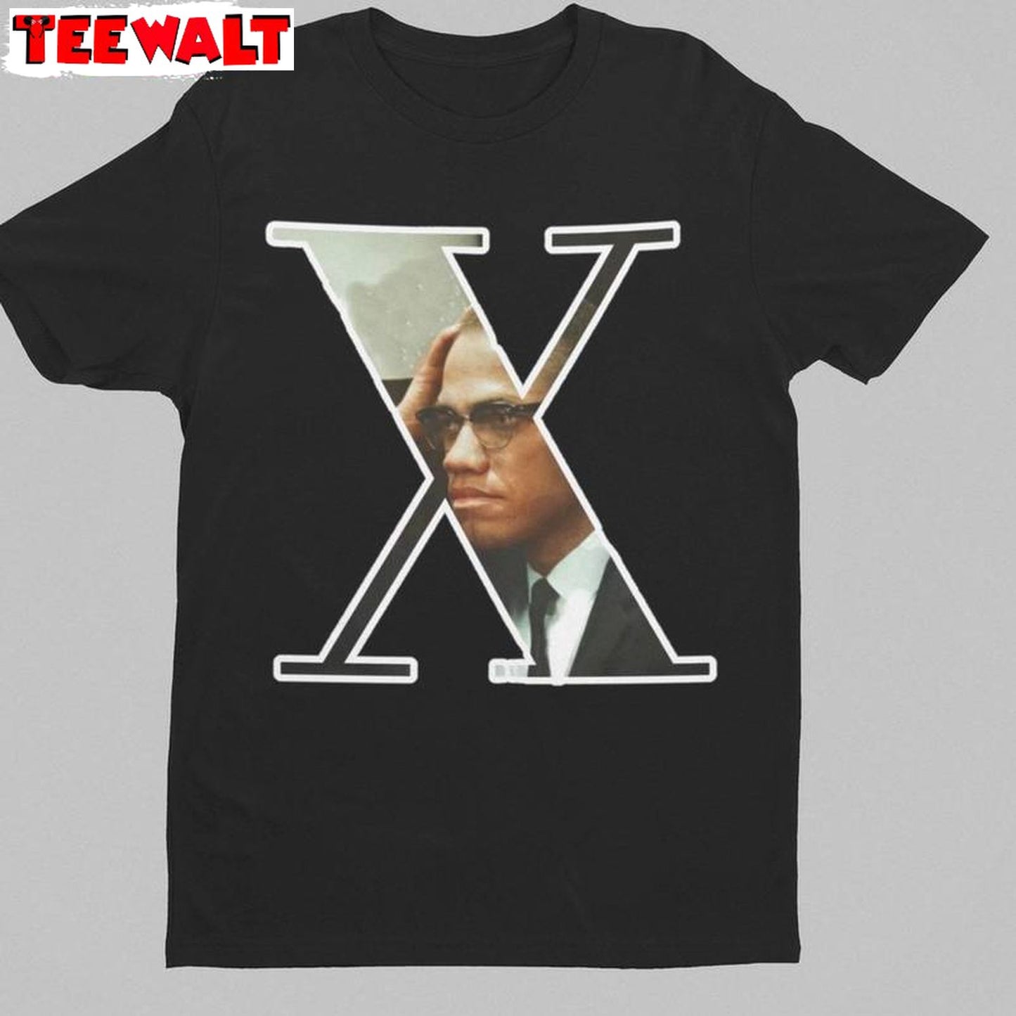 Malcolm X Cool Design T Shirt, Comfort Short Sleeve Long Sleeve For Men Women