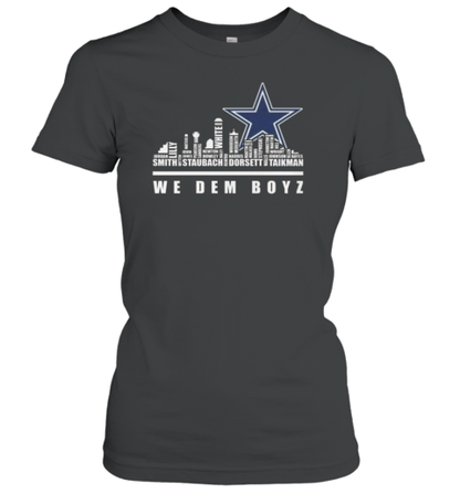 Dallas Cowboy We Dem Boyz 2024 Slogan With Skyline T-Shirt