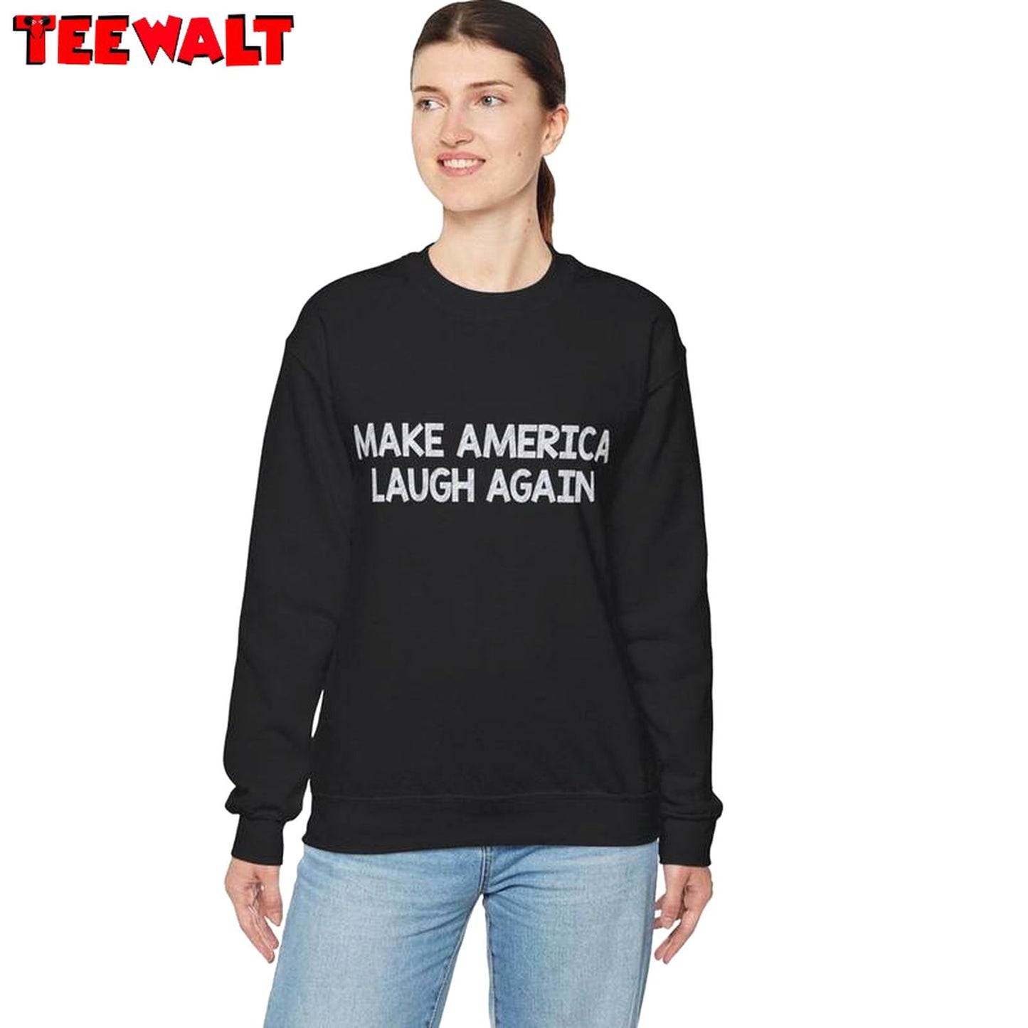 Basic Make America Laugh Again Shirt, Mala Hoodie T-shirt