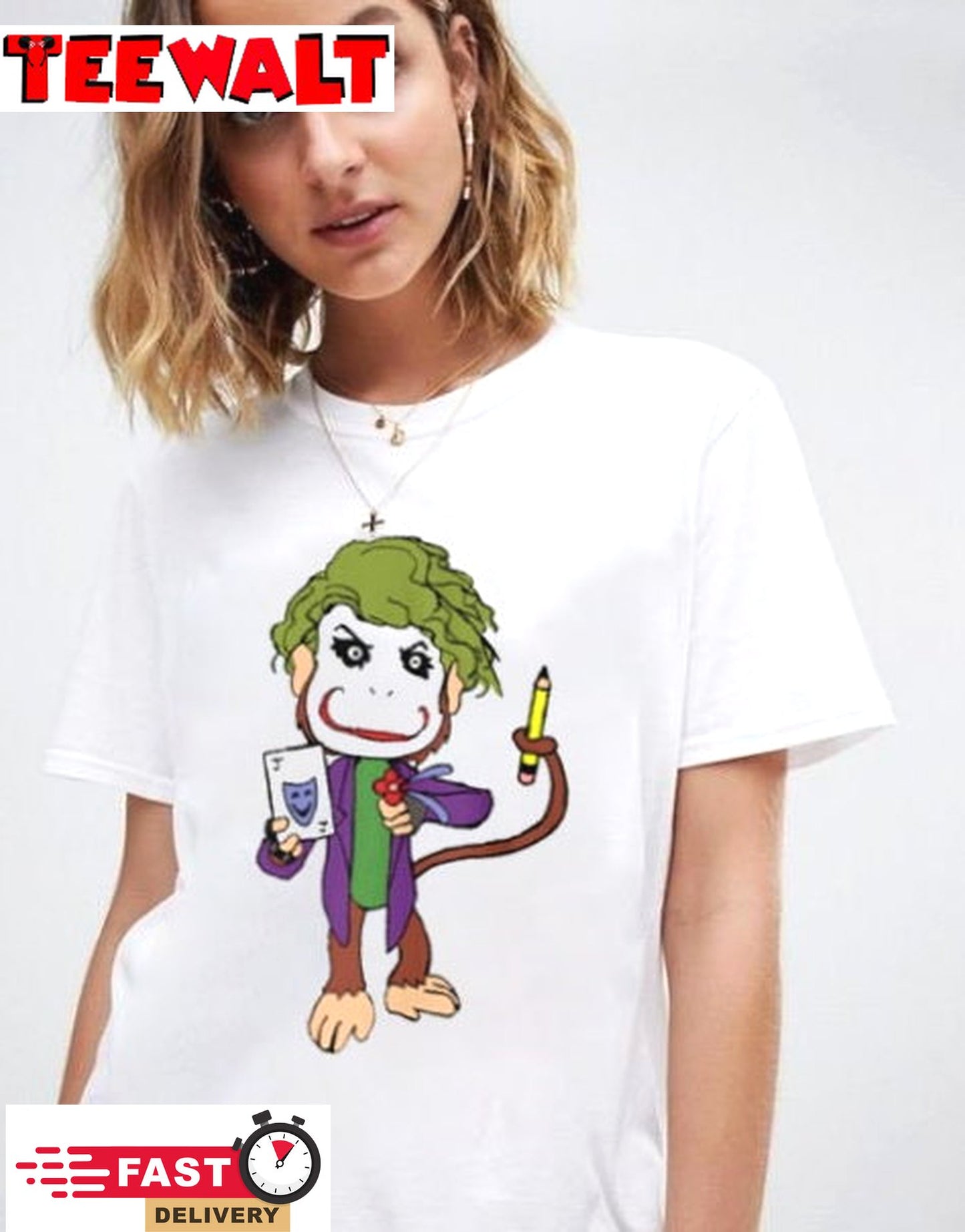 Monkey Why So Curious T-Shirt