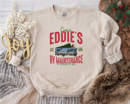 Cousin Eddie'S Rv Maintenance Sweatshirt Funny Holiday