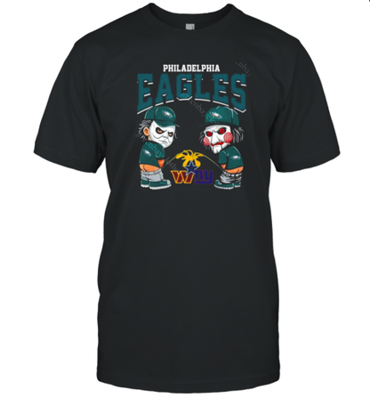 Philadelphia Eagles NFL Halloween Peeing T-Shirt