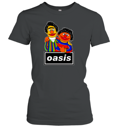 Bert And Ernie Oasis Band T-Shirt