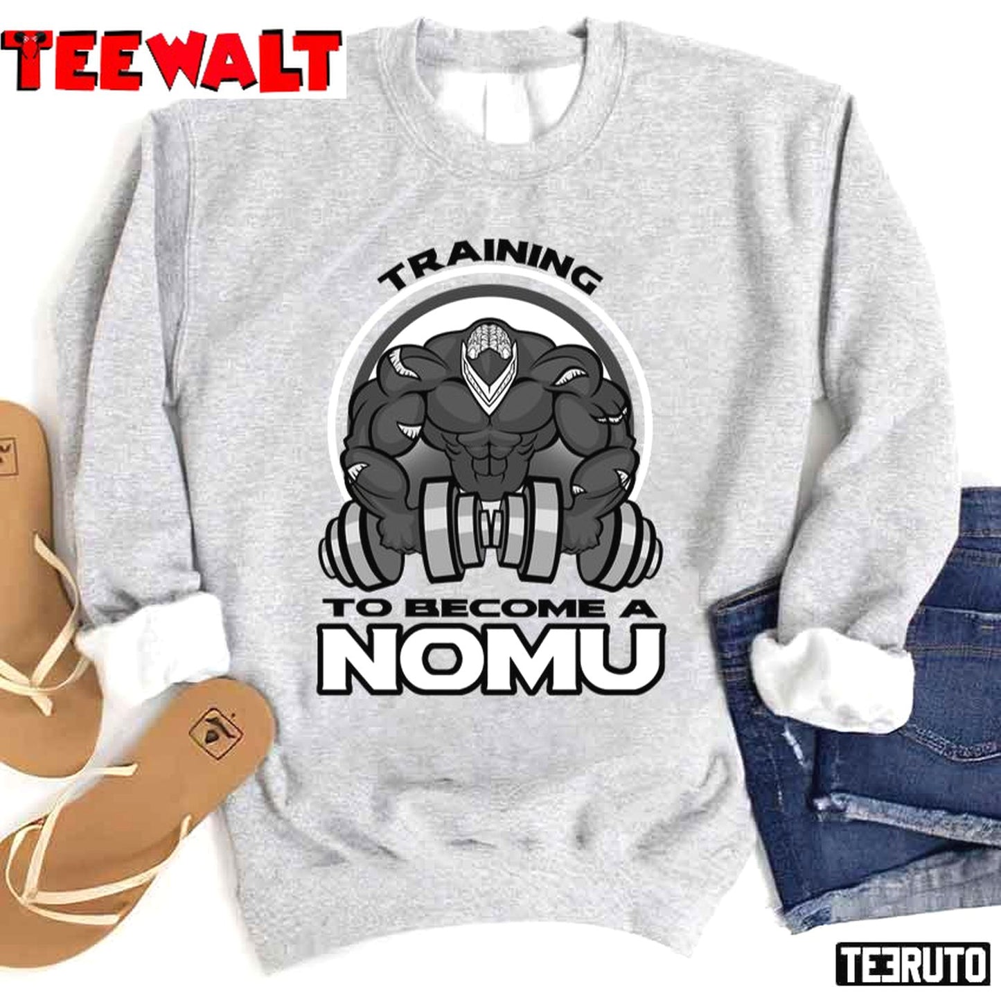 Training To Become A Nomu Unisex Sweatshirt