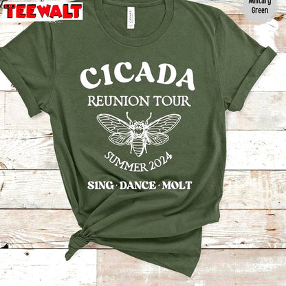 Comfort Cicada Comeback Tour Shirt, Funny Cicada Concert T Shirt Sweater