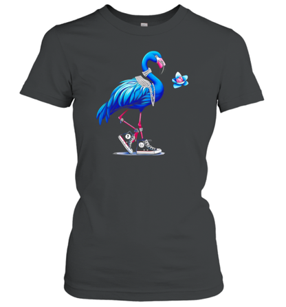 Flamingo Chucks And Pearls Comma La Kamala 2024 T-Shirt