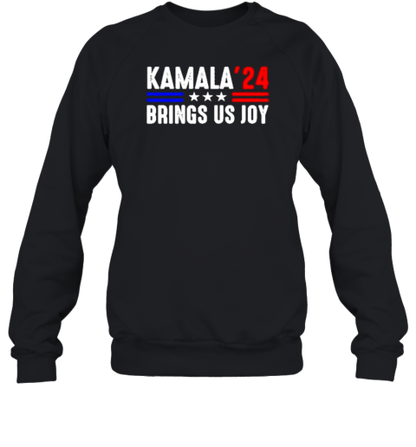 Kamala Brings Us Joy Kamala Harris 2024 T-Shirt