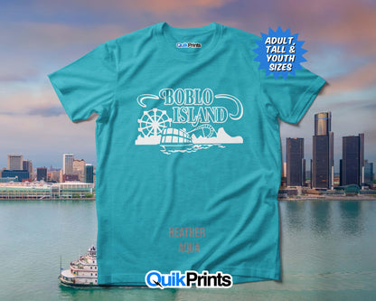 Boblo Island Amusement Park Detroit Michigan T-Shirt