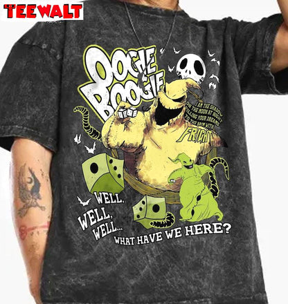 Cool Design Spooky Season Unisex T Shirt , New Rare Oogie Boogie