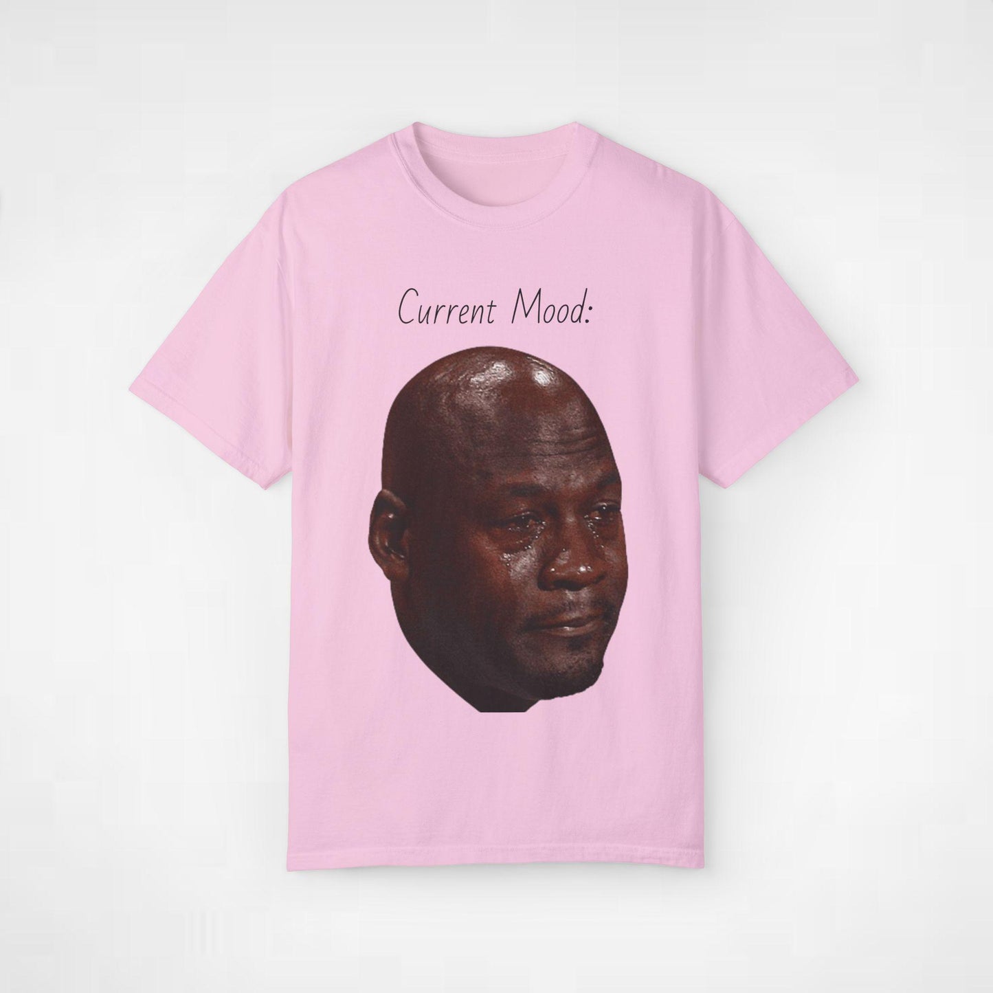 Michael Jordan Crying Current Mood Meme Funny Relatable Tee