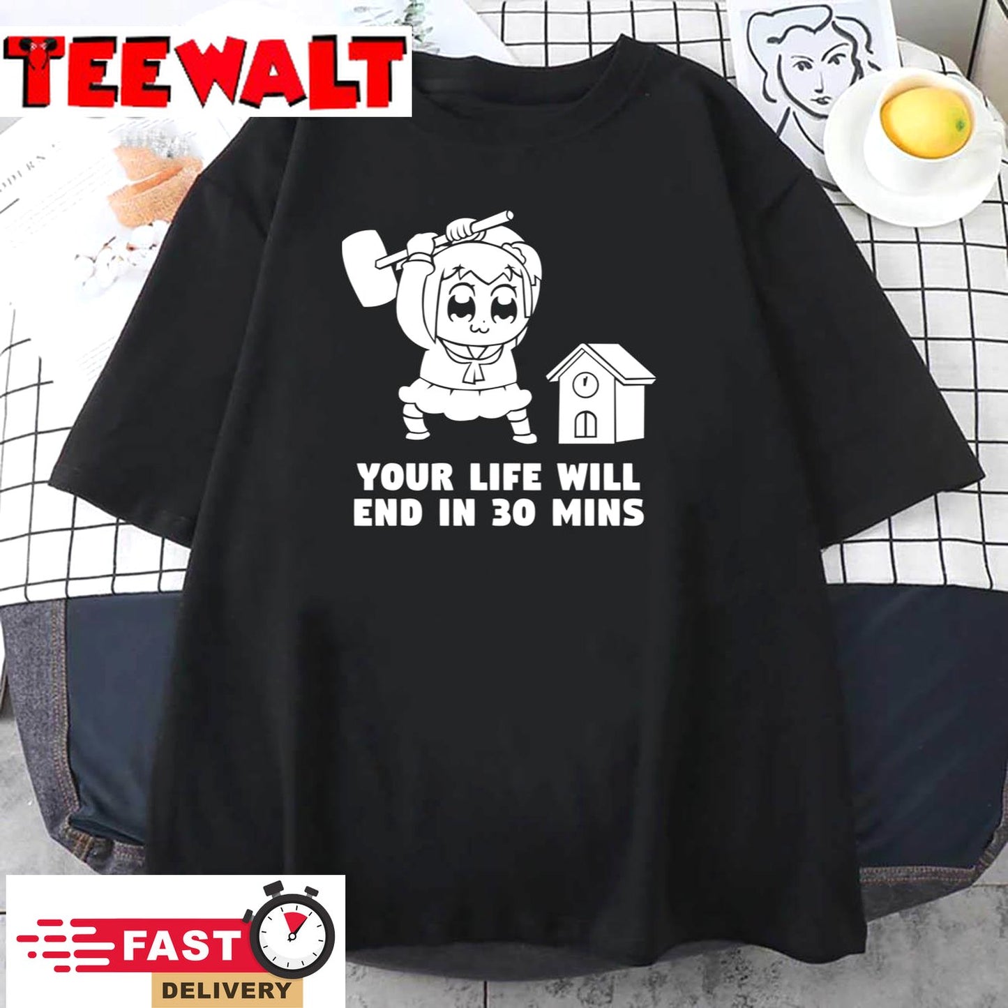 Your Life Will End In 30 Mins Unisex T-Shirt