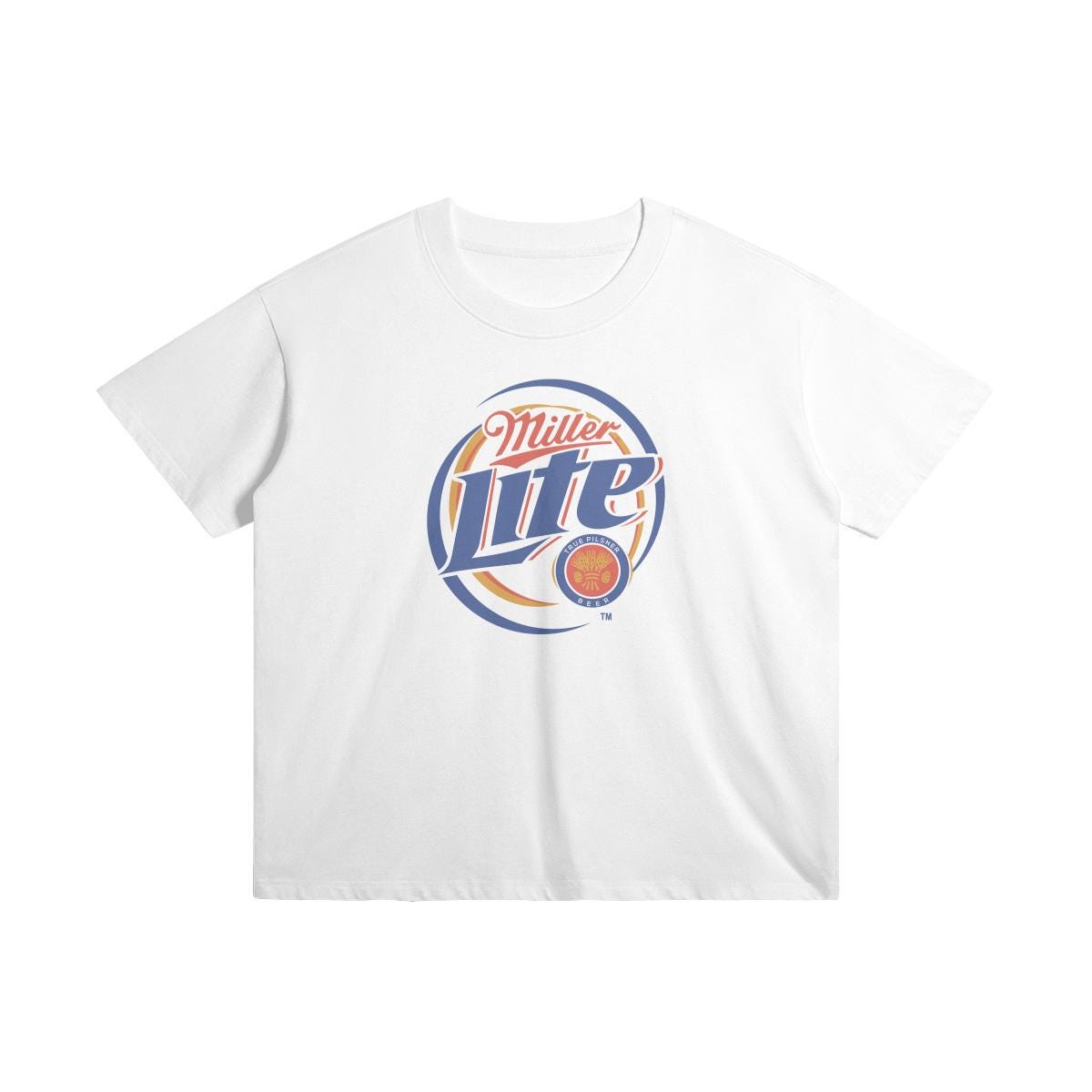 Miller Lite Retro Oversized Unisex Graphic Tee