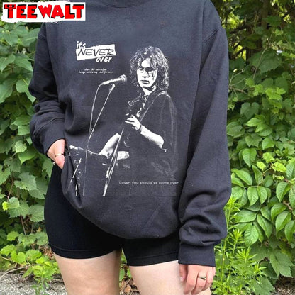 Trendy Jeff Buckley Sweatshirt, Must Have Music Unisex Hoodie Short Sleeve