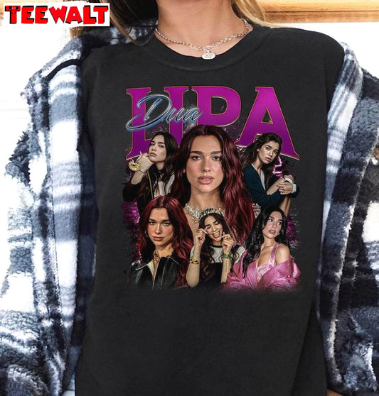 Awesome Singer Lipa T Shirt Sweatshirt , Must Have Dua Lipa Shirt Long Sleeve