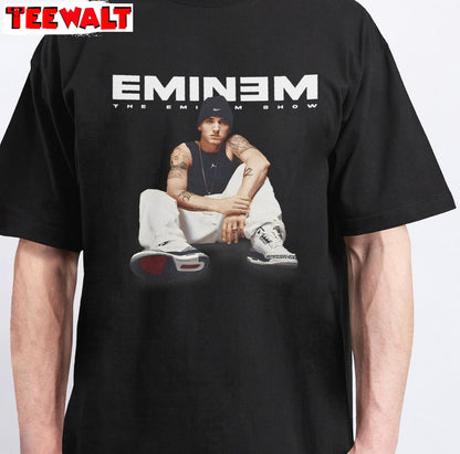 The Eminem Show Cool Design Shirt, Must Have Vibe 90s Rap Crewneck Long Sleeve