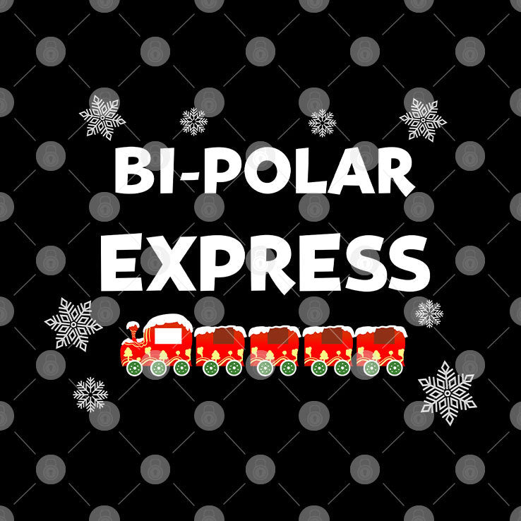 Bi Polar Express Christmas Shirt