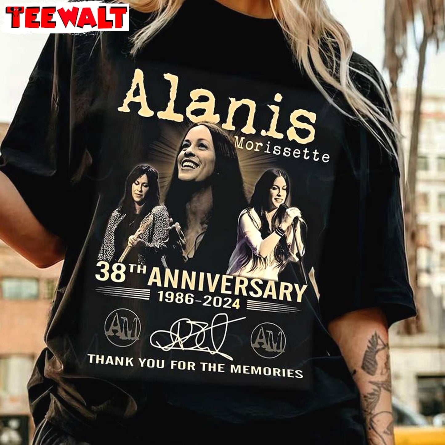 Comfort Alanis Morissette Shirt, 38th Anniversary Long Sleeve