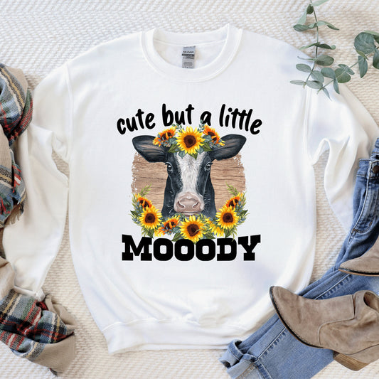 Cow Sweatshirt Vintage Western Crewneck Shirt Cottagecore Apparel Gift