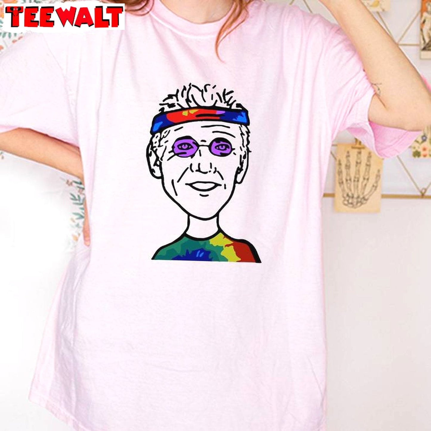 Bill Walton Inspirational Shirt, Multi Color Bill Walton Meme Short Sleeve