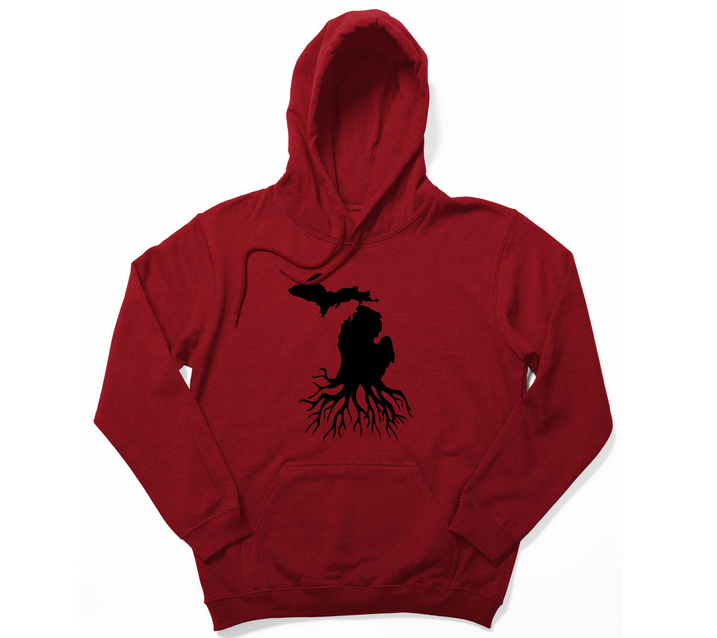 Michigan Roots Hooded Pullover Sweatshirt