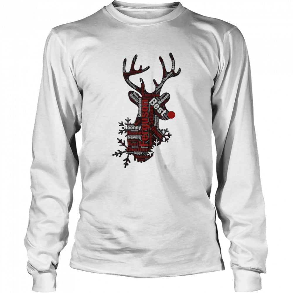 XMAS Reindeer Manchester United Football Shirts