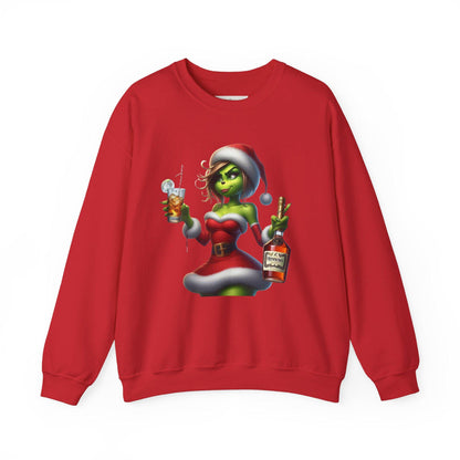 Bougie Grinch Girl Funny Festive Holiday Ugly Christmas