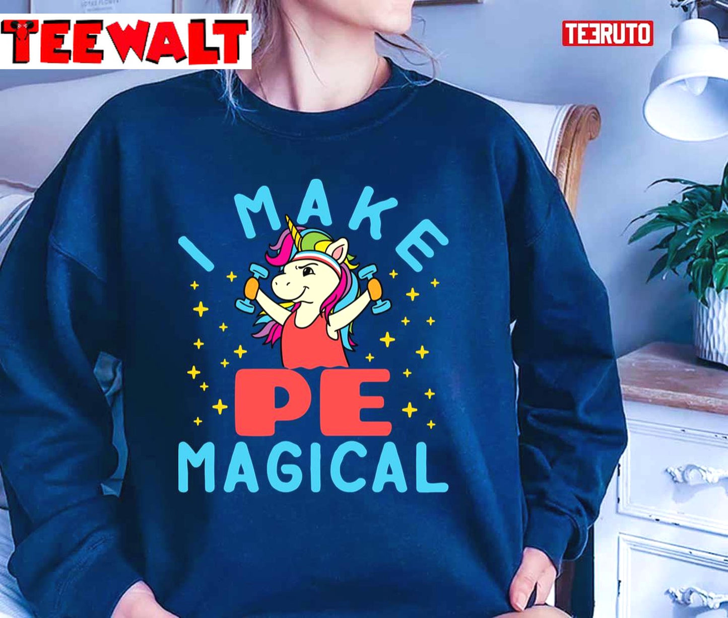 Unicorn I Make Pe Magical Unisex T-Shirt