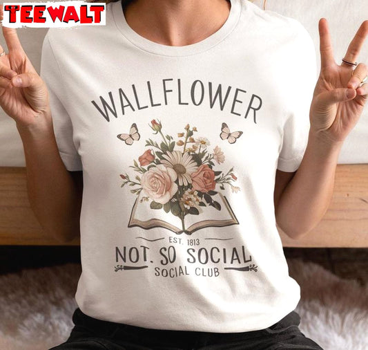 Wallflower Social Club Sweater, Trendy Penelope And Colin Bridgerton Shirt Tank Top