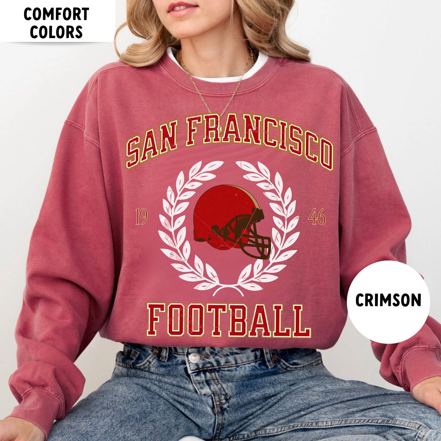 San Francisco Football Sweatshirt, Vintage Niner Nick Bosa T-Shirt