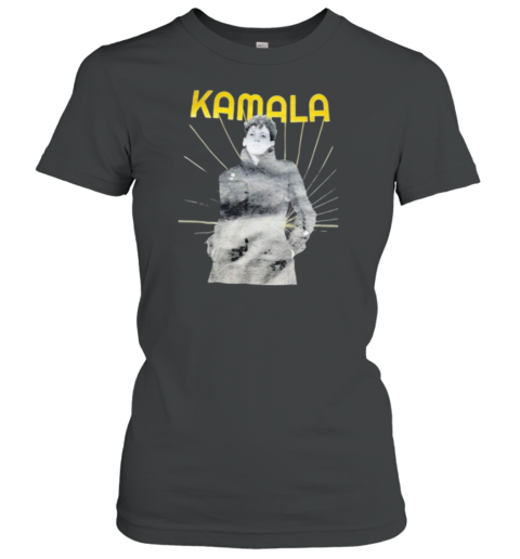 Young Kamala Harris Vice President Picture Graphic Election T-Shirt