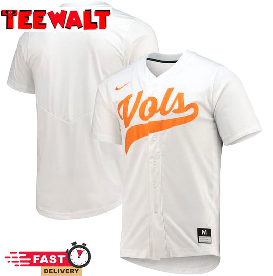 White Tennessee Volunteers Replica Baseball Jersey