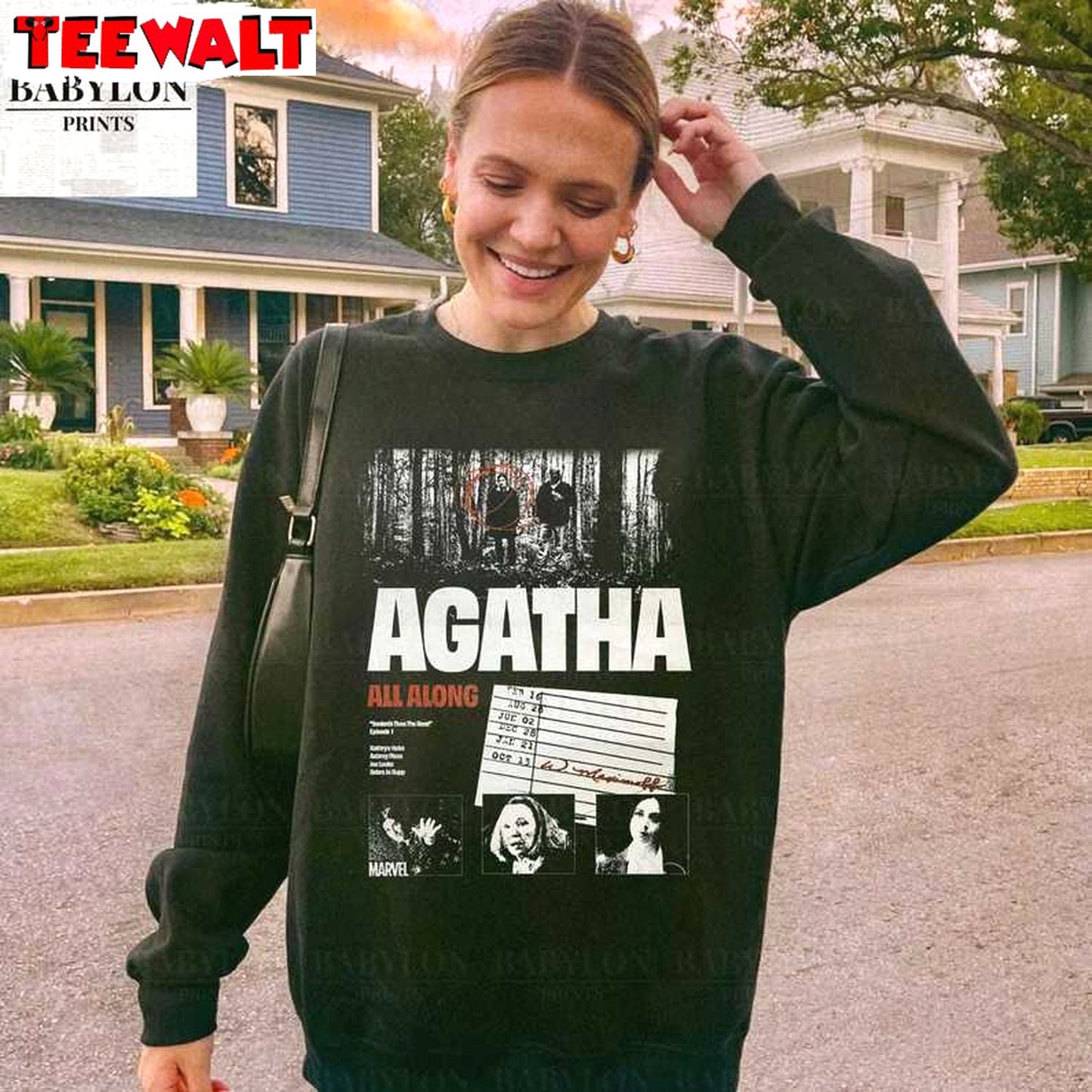 Agatha All Along Episode T Shirt, Marvel Show D1sney Wandavision Shirt, For Family