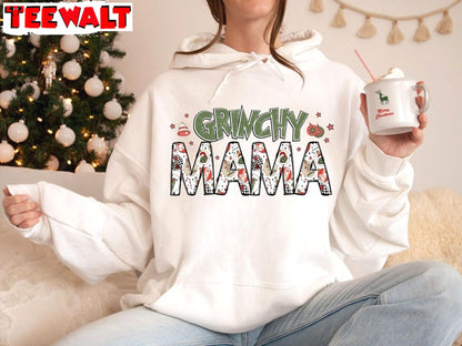 Retro Grichy Mama Mini Christmas Shirt