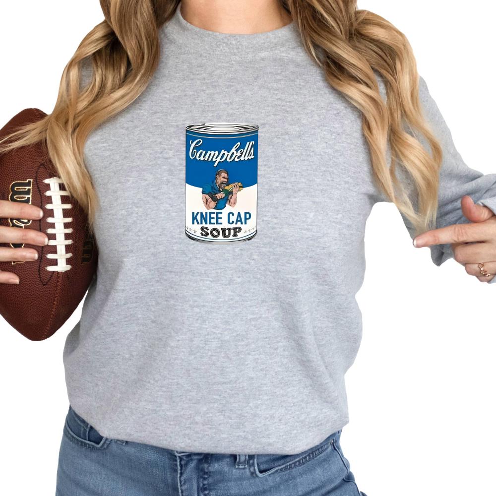 Dan Campbell'S Kneecap Soup Hoodie - Funny Detroit Football