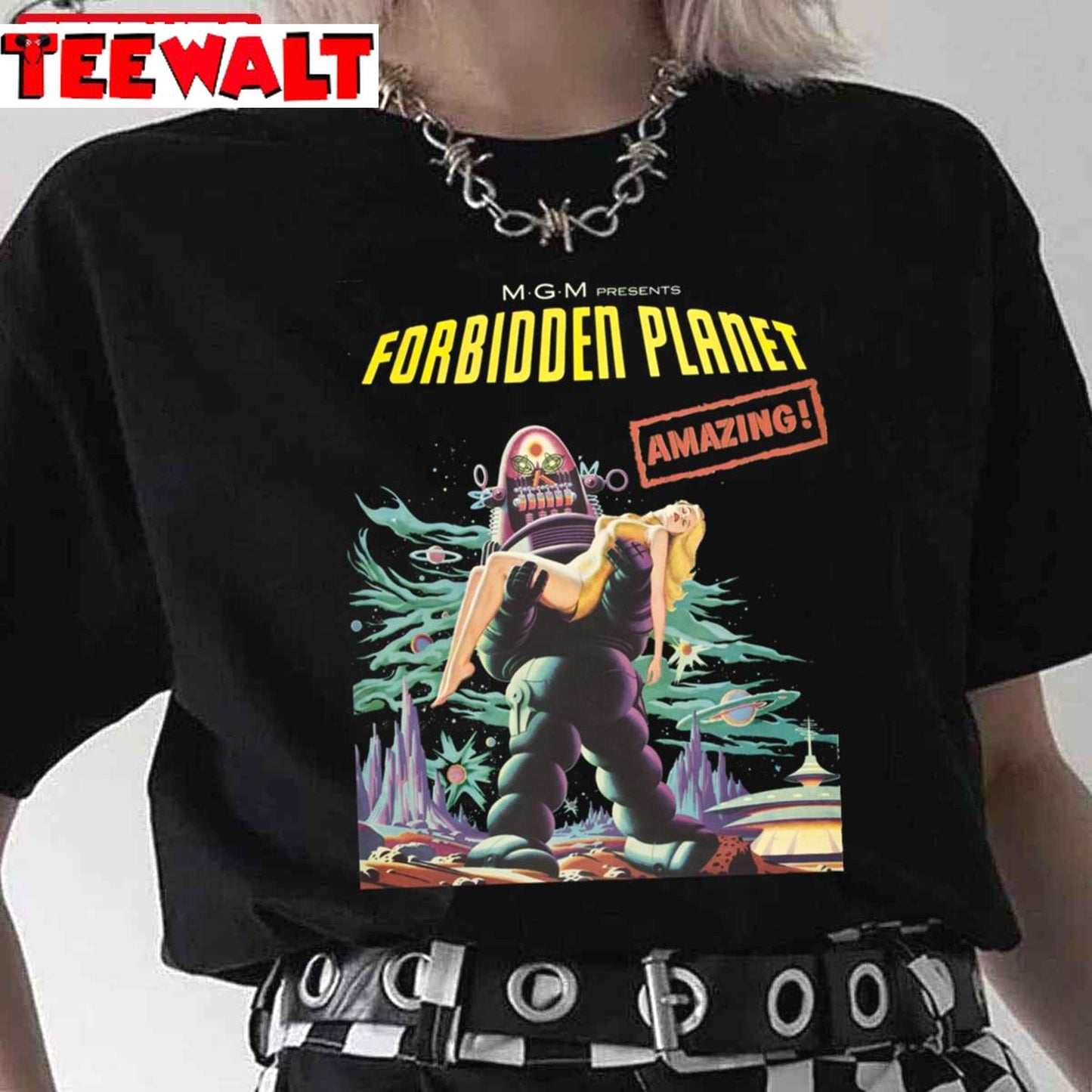 Forbidden Planet Poster Unisex T-Shirt