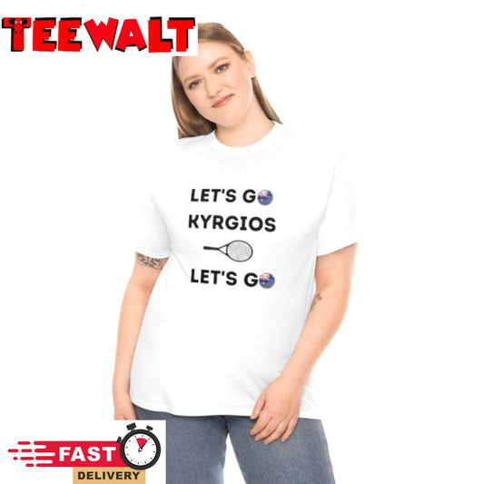 Let’s Go Nick Kyrgios Tennis Australian Open Unisex T-Shirt