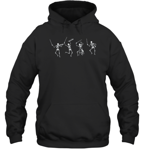 Dancing Skeletons Music Teacher T-Shirt