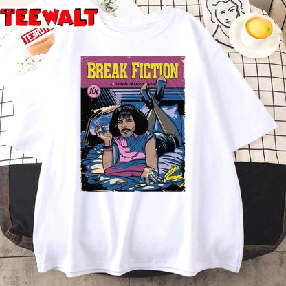 Break Fiction Parody Vintage Unisex T-Shirt