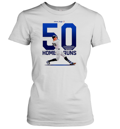 New York Yankees Aaron Judge 50 Home Runs T-Shirt