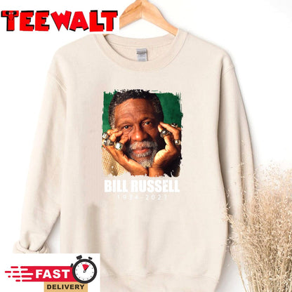 Vintage Retro Bill Russell T-Shirt