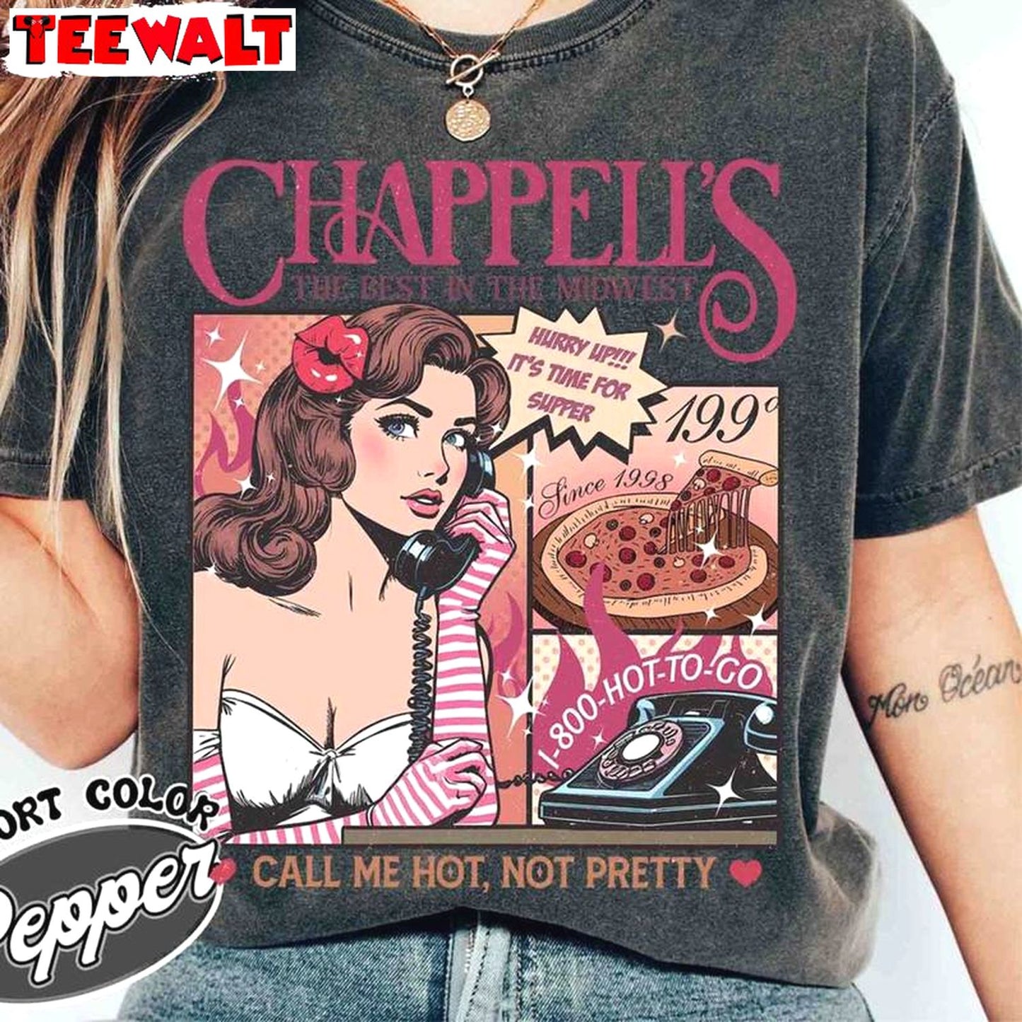 Creative Hot To Go Short Sleeve , Vintage Chappell Roan Inspired