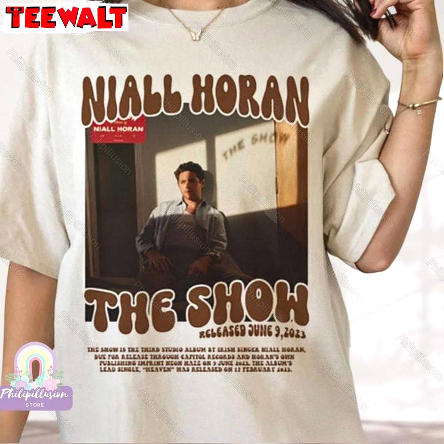 Cool Design Niall Horan Shirt, Must Have Niall Horan The Show Crewneck Long Sleeve